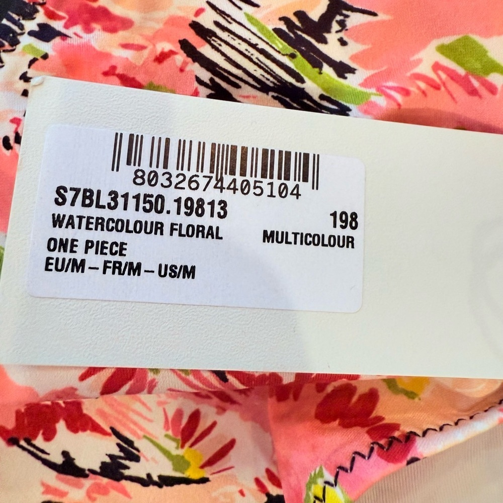 Stella McCartney Pink Floral One Piece Swimsuit NWT - Picture 13 of 16